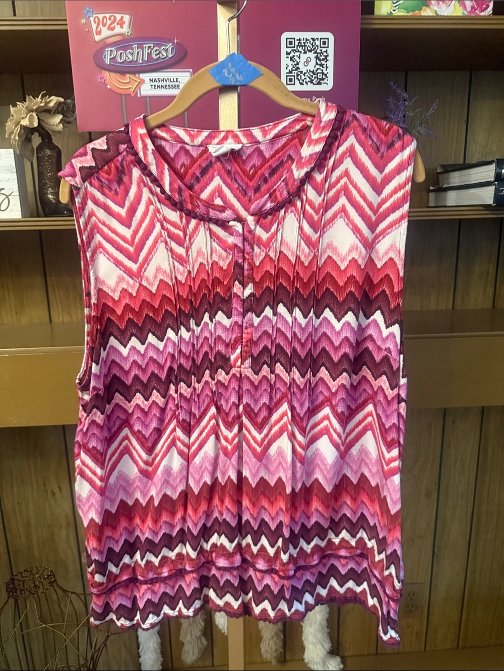 Tribal Jeans Tank